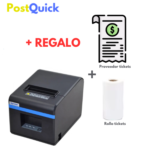 Impresora de tickets térmica PRO + REGALO